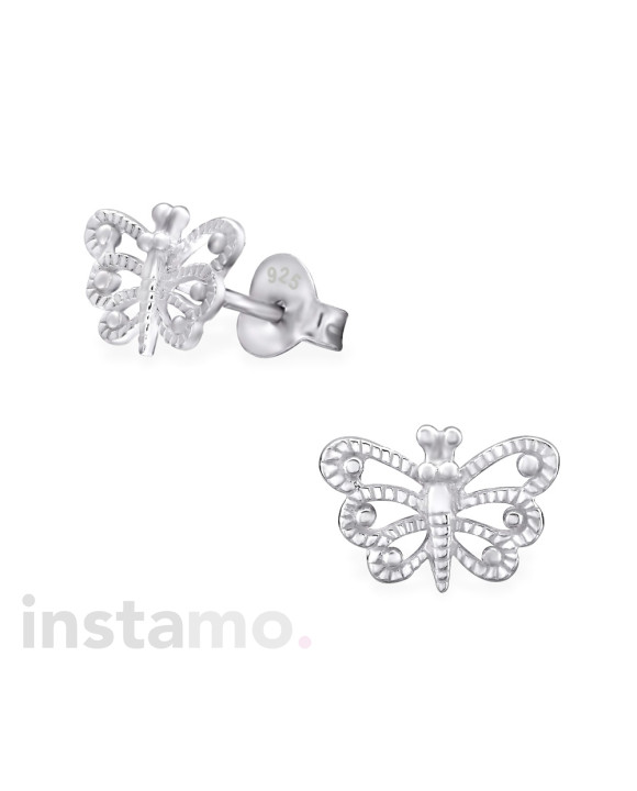 Strieborné náušnice