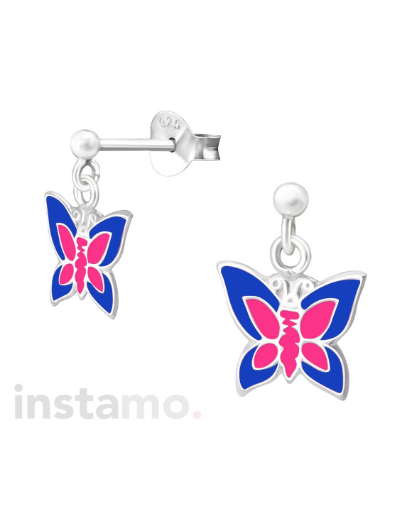 Detské strieborné náušnice