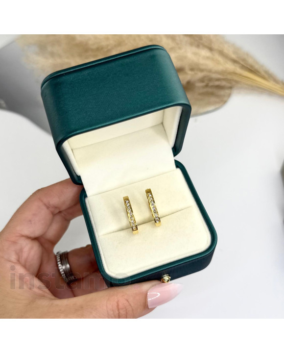 Kruhové ocelové náušnice oválné-321542-20