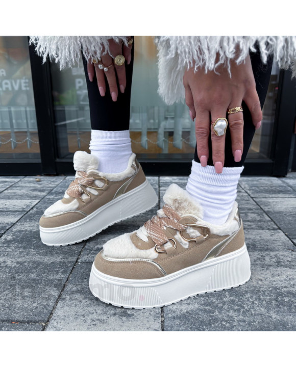 Béžové zateplené tenisky-323761-20