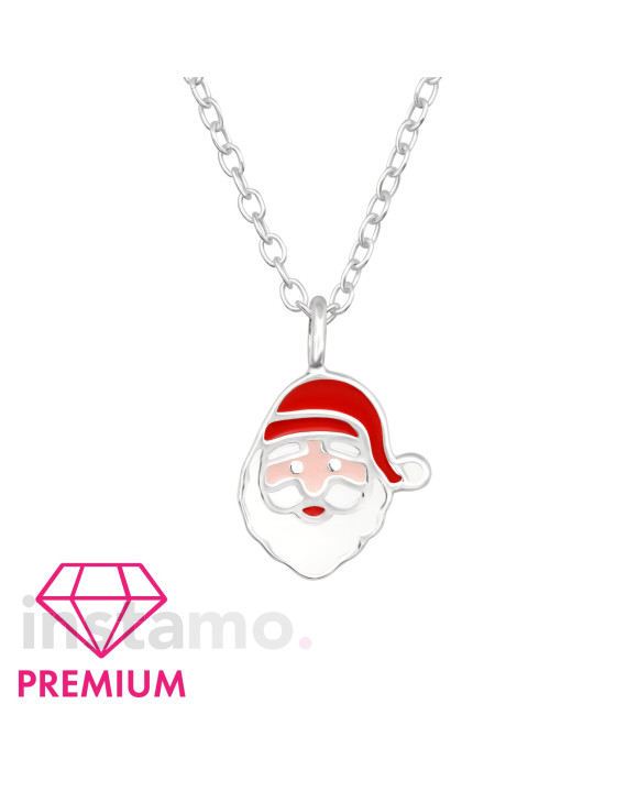 Strieborný náhrdelník Vianoce mikuláš-294858-20