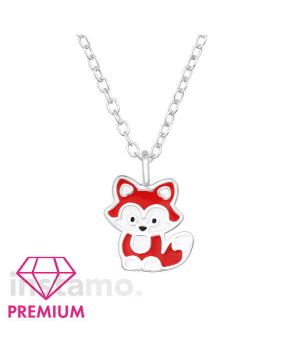 Dětský Stříbrný řetízek líška-294713-20