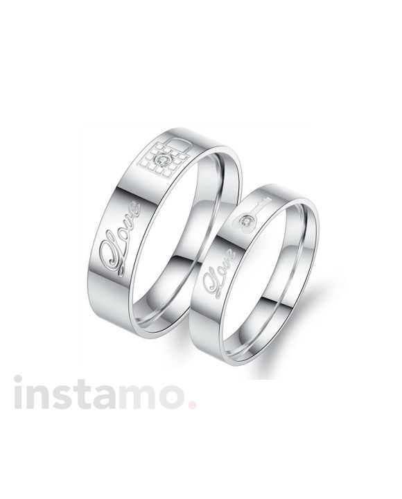 Pánska oceľová obrúčka