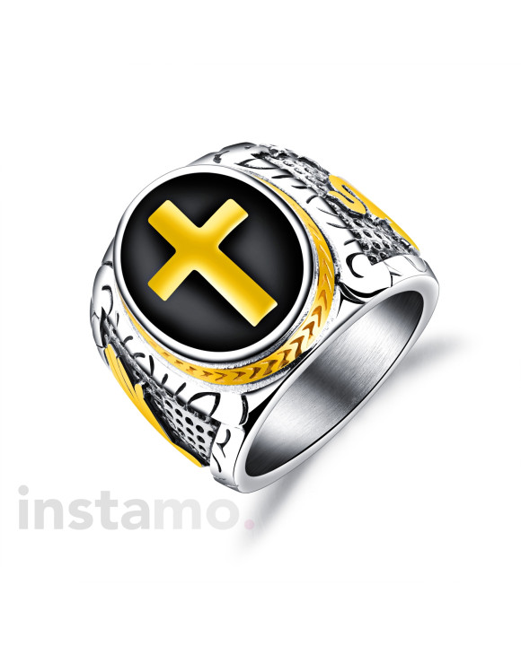 Pánský ocelový prsten-162931-20