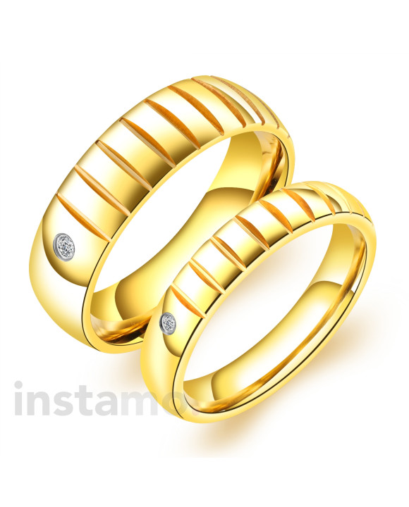 Dámska oceľová obrúčka