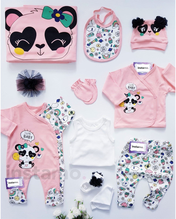 Lososová desetidílná dárková souprava-251008-20