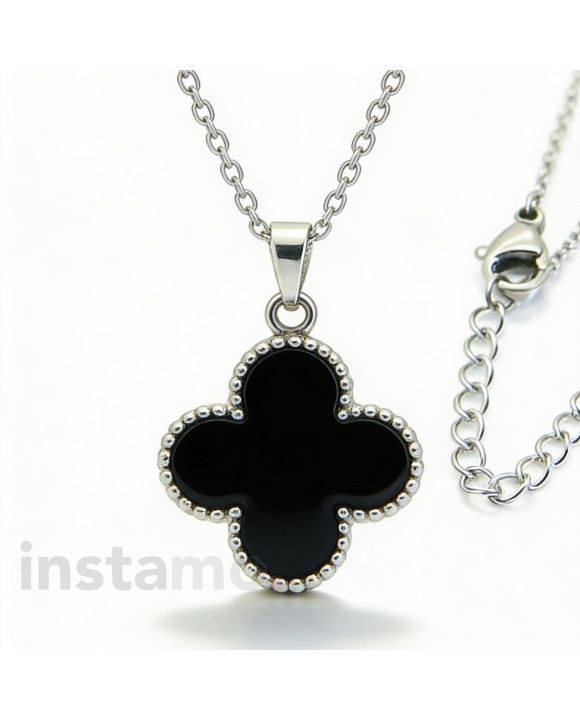 Dámský ocelový náhrdelník s přívěskem-307259-20