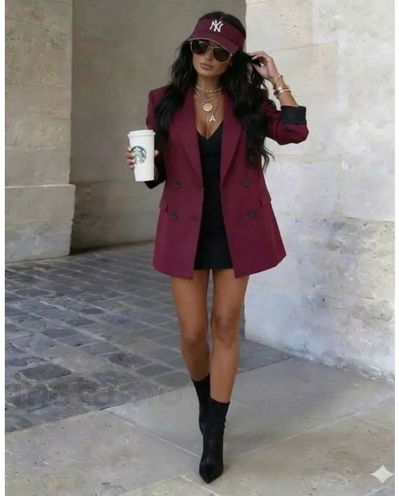 Vínové sako-327050-20