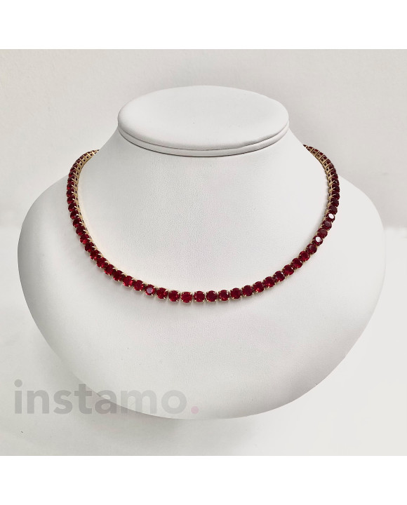 Dámský křišťálový náhrdelník-277277-20