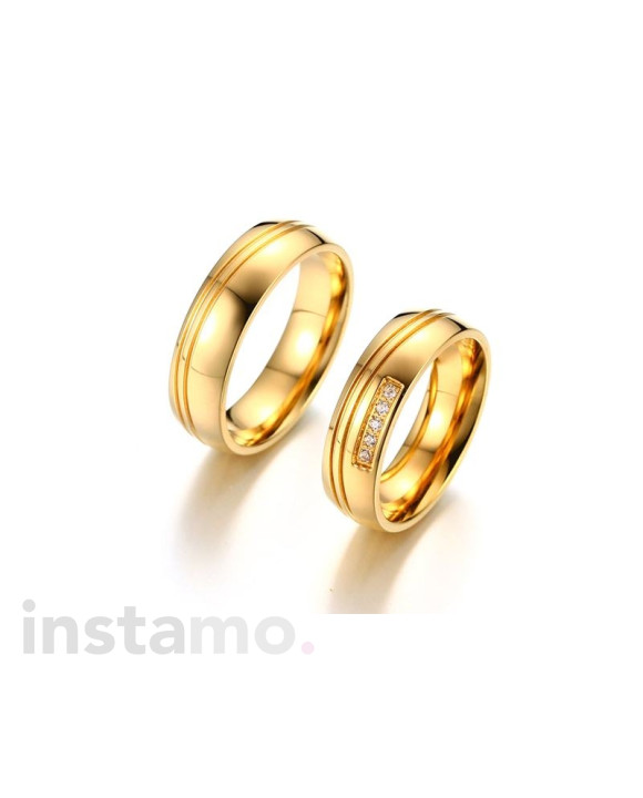 Dámský pozlacený prsten-162955-20