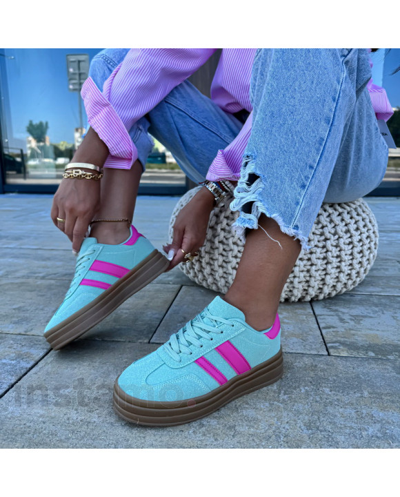 Zelené tenisky s perličkami-321132-20