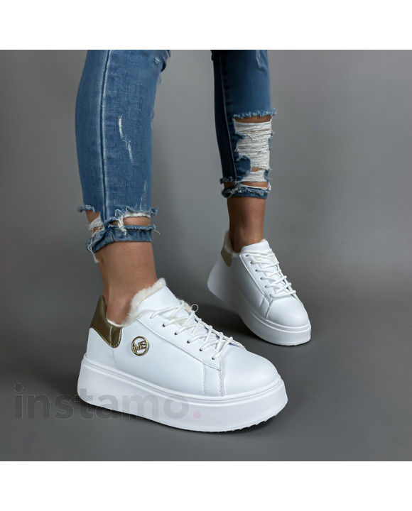 Bílé zateplené tenisky-314099-20