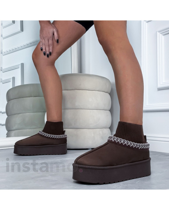 Tmavě hnědé sněhule-323530-20