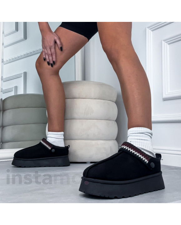 Černá nasouvací obuv-323544-20