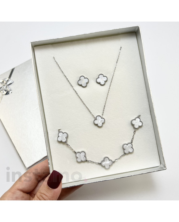 Dámská ocelová souprava s krabičkou-307294-20