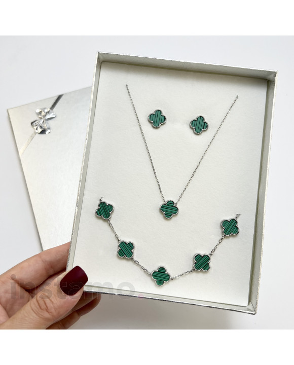 Dámská ocelová souprava s krabičkou-307291-20