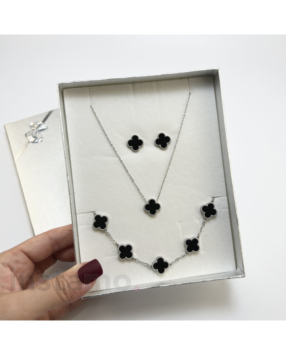 Dámská ocelová souprava s krabičkou-307292-20