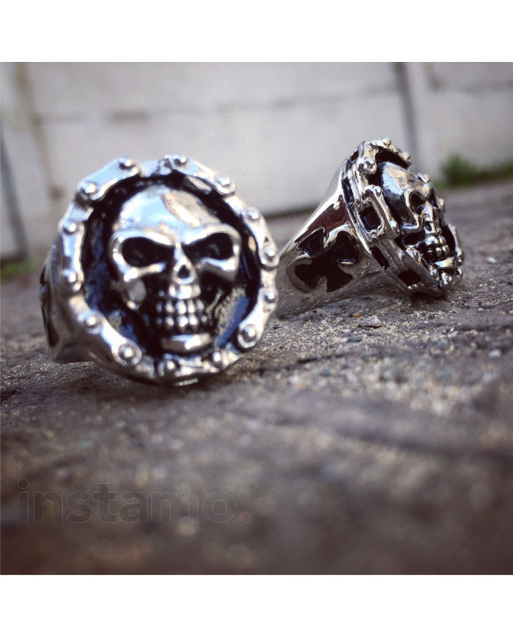 Pánsky oceľový prsteň