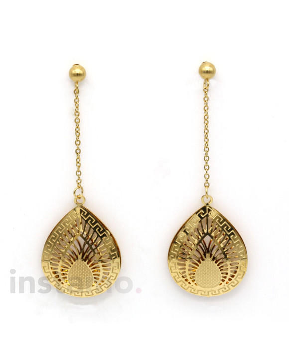 Dámské pozlacené náušnice-195613-20