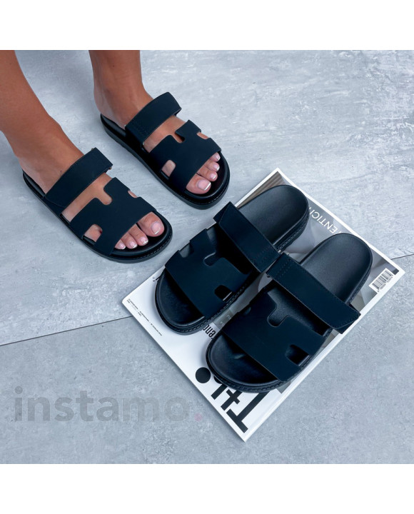 Černé pantofle-306826-20