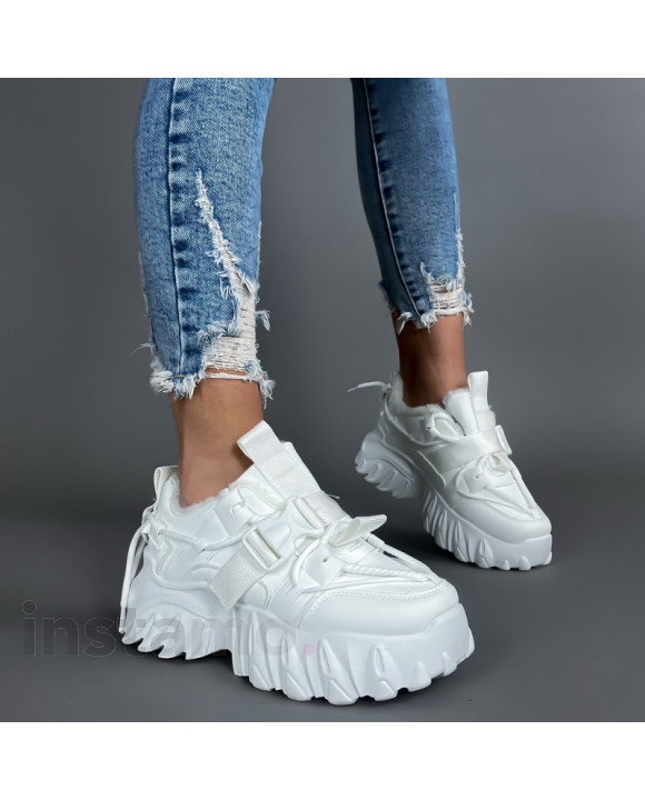 Bílé zateplené tenisky-314260-20