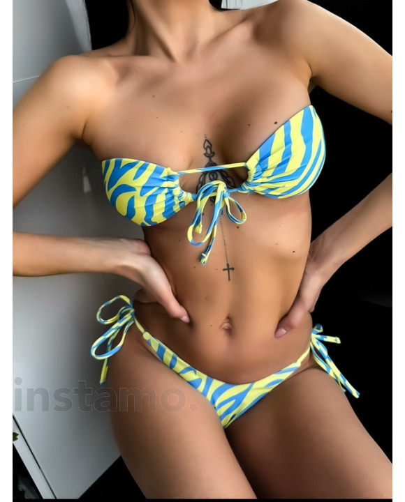 Barevné dvoudílné plavky-317110-20