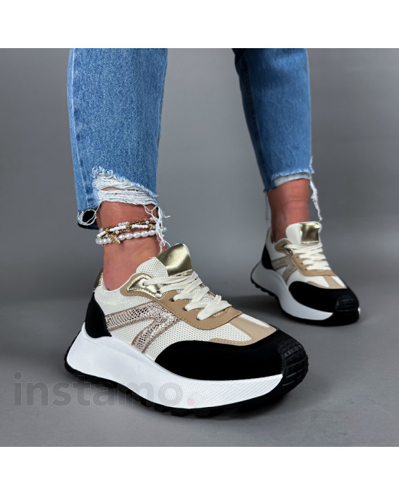 Béžovo-černé tenisky-318466-20