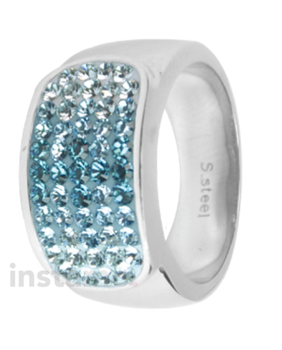 Dámsky oceľový prsteň