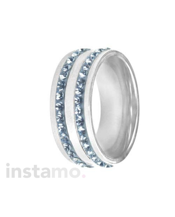 Dámsky oceľový prsteň