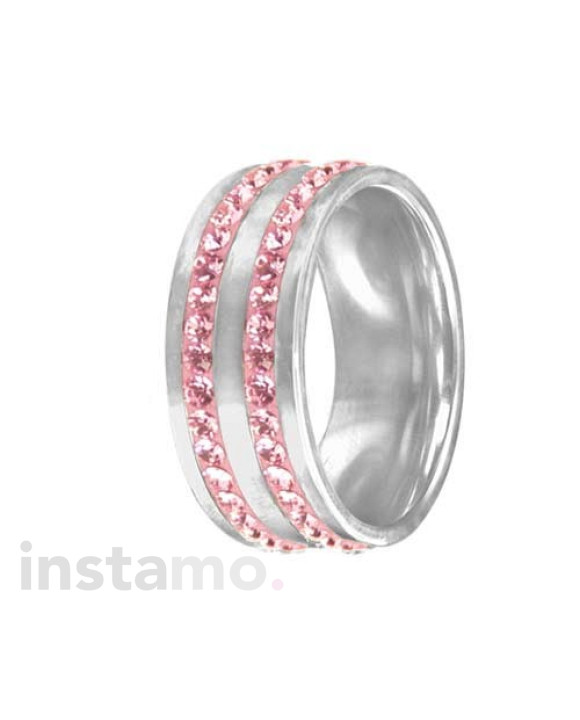 Dámsky oceľový prsteň