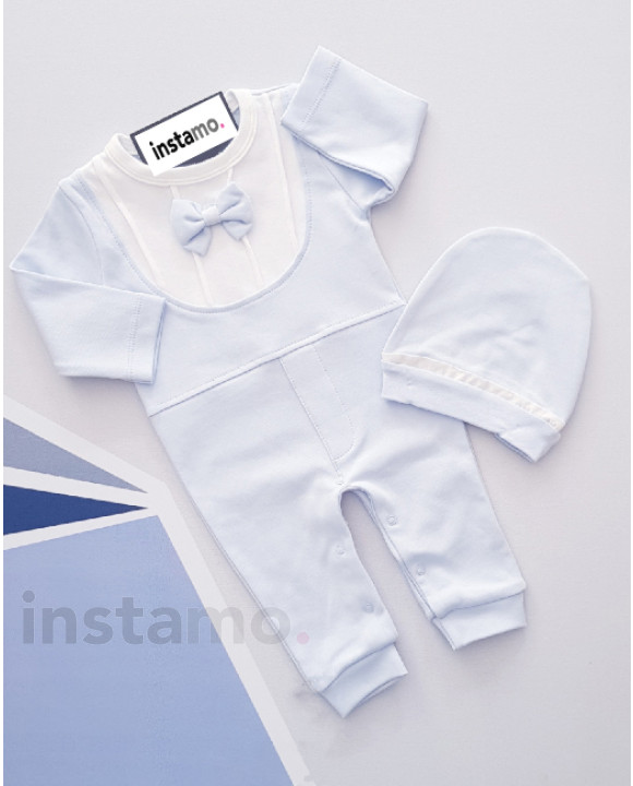 Světle modrý overal s čepičkou-269924-20