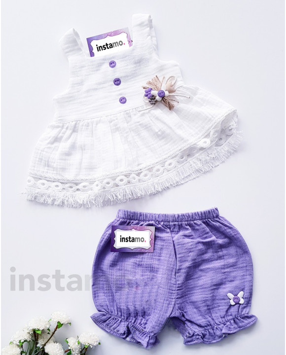 Fialová mušelínová souprava-269797-20