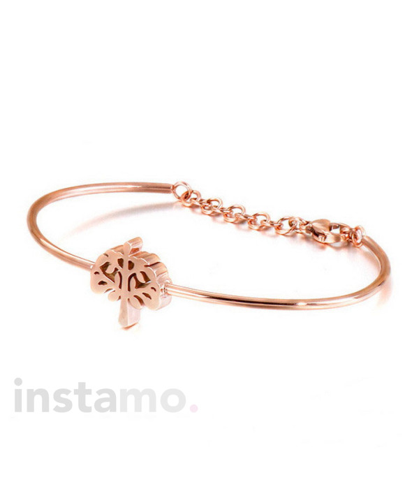 Dámský ocelový náramek čtyrlístek-312274-20