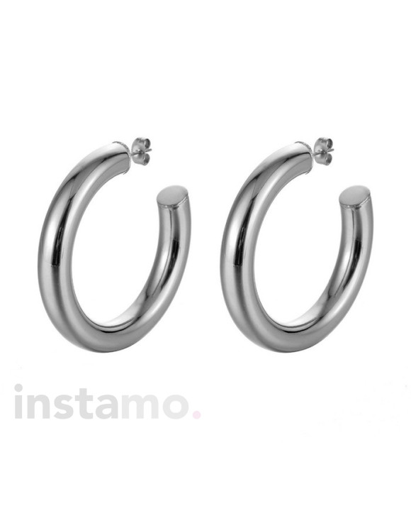 Ocelové náušnice kruhy-315962-20