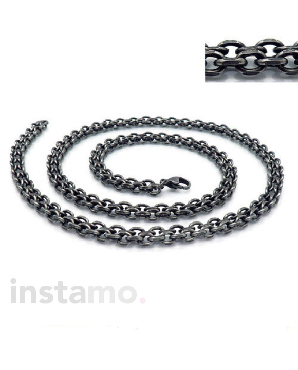 pozlacený ocelový řetízek-292655-20