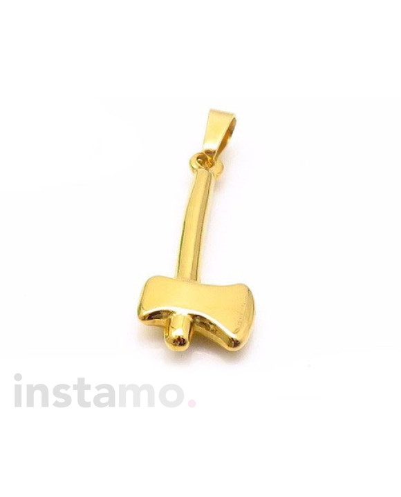 Pozlacený ocelový přívěsek-161925-20