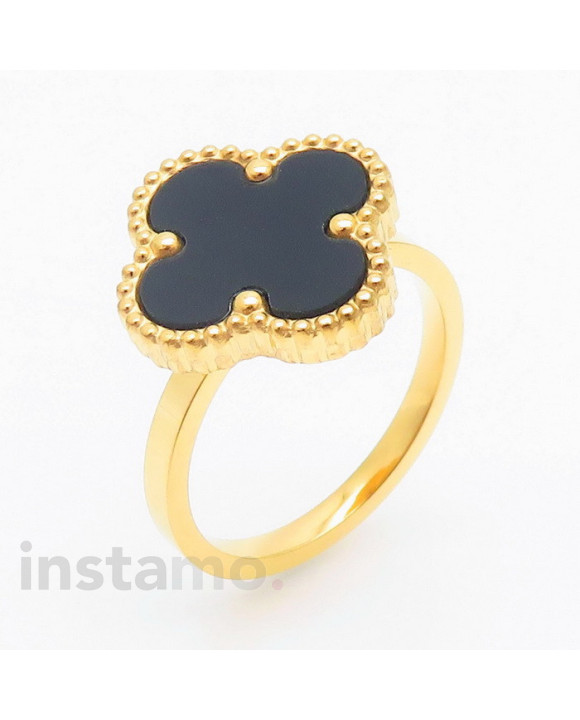 Ocelový prsten černý-279460-20