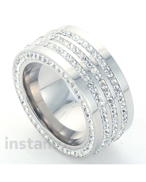 Dámský ocelový prsten-316196-20