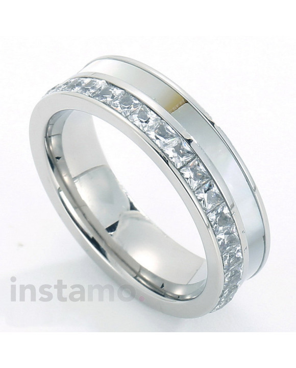 Dámský ocelový prsten-316206-20