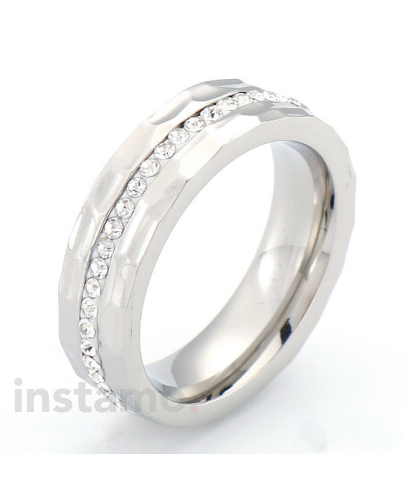 Dámský ocelový prsten-316144-20