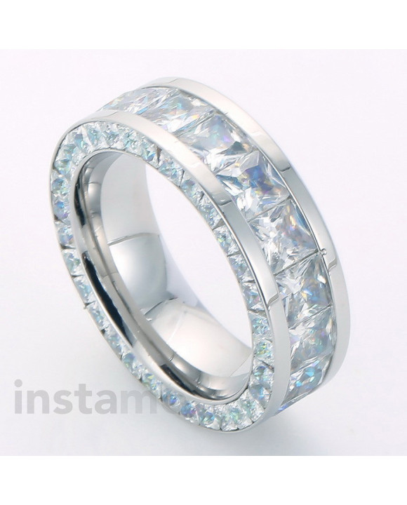 Dámský ocelový prsten-316214-20