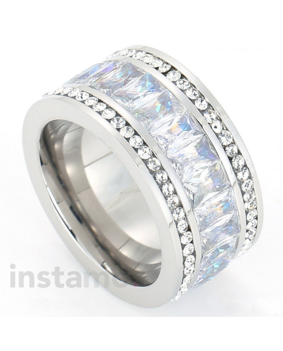 Dámský ocelový prsten-316238-20