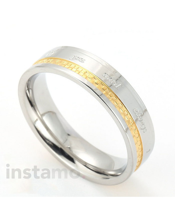 Ocelový prsten s gravírováním-316052-20