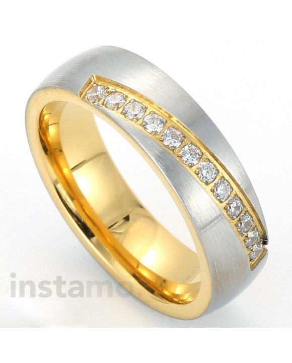 Kombinovaný ocelový prsten-315721-20