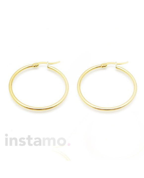 Kruhové ocelové náušnice-221732-20