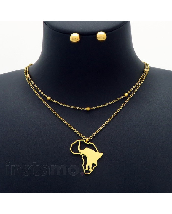 Dámska oceľová súprava slon-272733-20