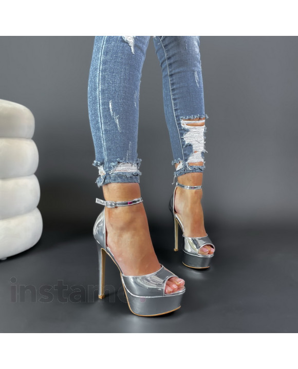 Stříbrné sandále na platformě-298245-20