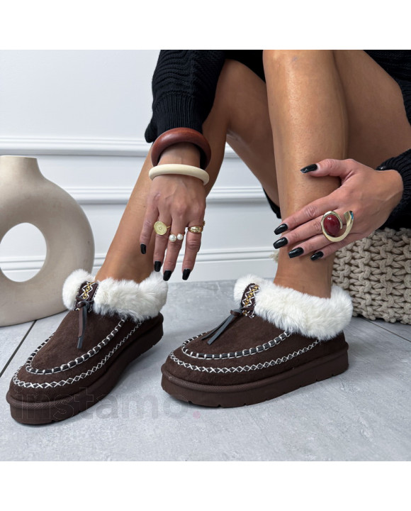 Tmavě hnědé sněhule-323754-20