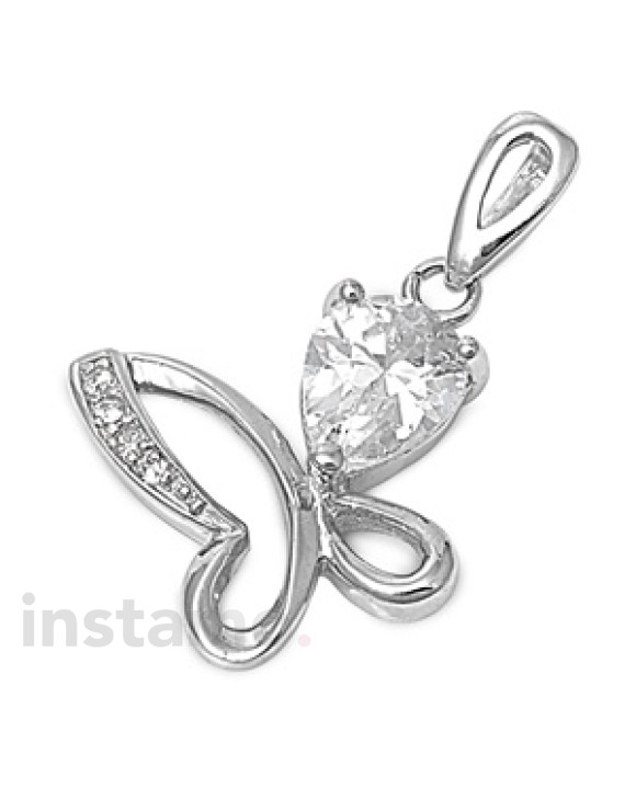 Stříbrný přívěsek motýl-292827-20