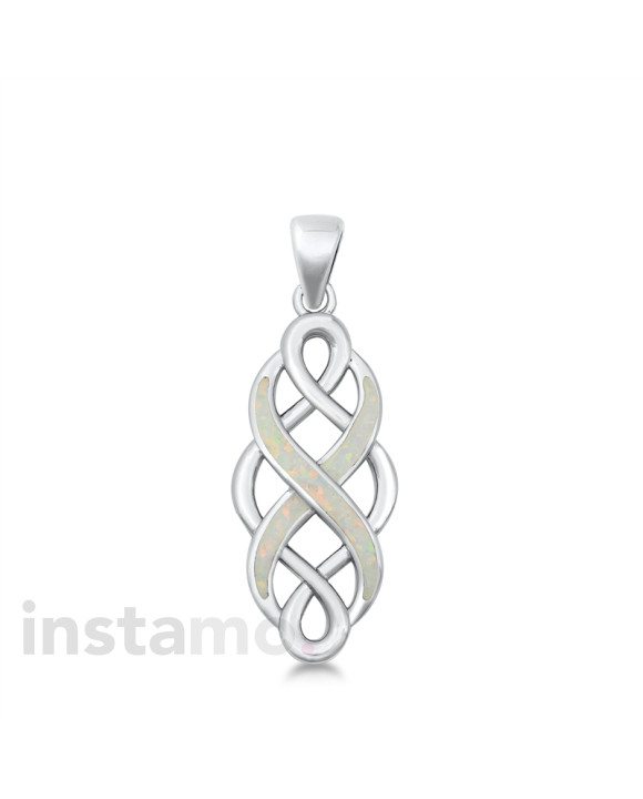 Stříbrný přívěsek s opálem-294400-20